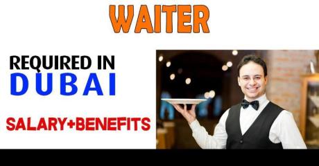 Waiter Required in Dubai
