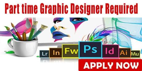 Part time Graphic Designer Required