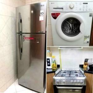 We are selling used fridge washing machine