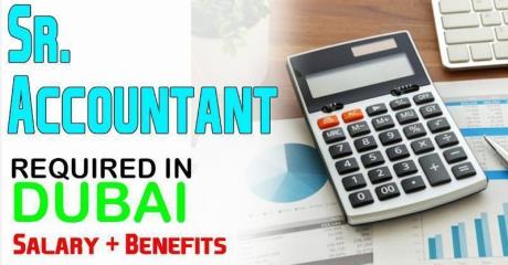 Sr. Accountant Required in Dubai