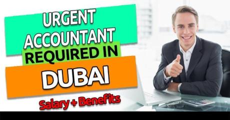 Urgent Accountant Required in Dubai