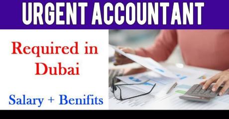 Urgent Accountant Required in Dubai