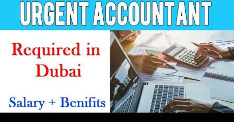 Urgent Accountant Required in Dubai