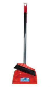 Vileda Long Handled Dustpan and Brush at HOMESMITHS