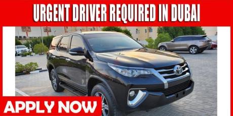 URGENT DRIVER REQUIRED IN DUBAI