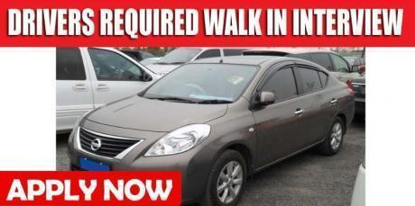 WALK IN INTERVIEW DRIVER REQUIRED