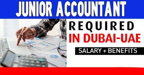 Junior Accountant Required in Dubai