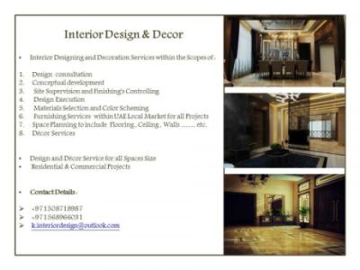 Interior Design & Decor Services