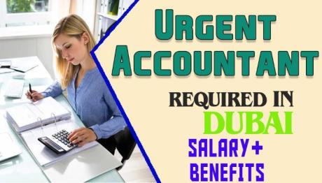 Urgent Accountant Required in Dubai