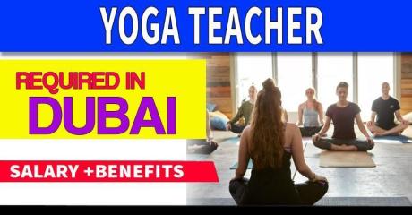 Yoga Teacher Required in Dubai