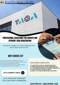 GET REGISTERED WITH TAQA FAST AND HASSLE FREE