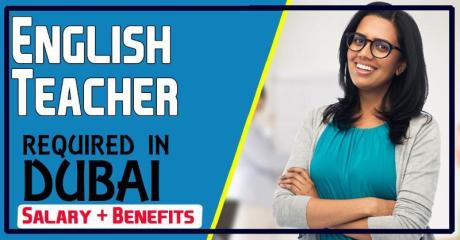 English Teacher Required in Dubai