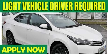 LIGHT VEHICLE DRIVER REQUIRED