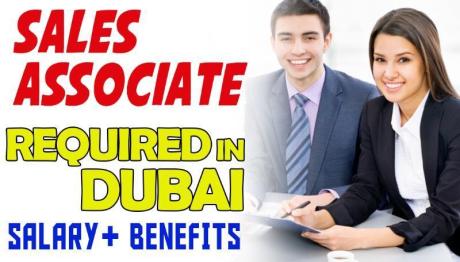 Sales Associate Required in Dubai