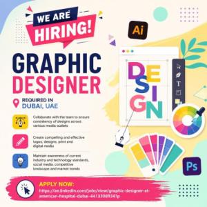 Graphic Designer Required in Dubai