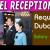 Hotel Receptionist Required in Dubai