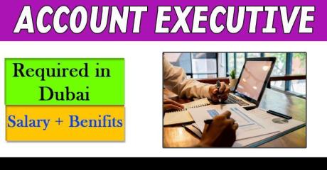 Account Executive Required in Dubai