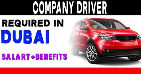 Company Driver Required in Dubai