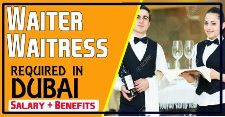 Waiter / Waitress Required in Dubai