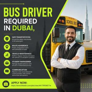 Bus Driver Required in Dubai