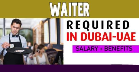 Waiter Required in Dubai