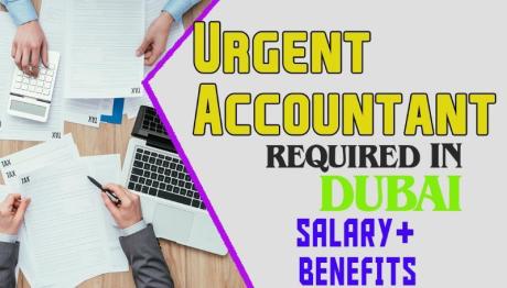 Urgent Accountant Required in Dubai