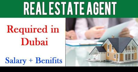 Real Estate Agent Required in Dubai