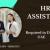 HR Assistant Required in Dubai