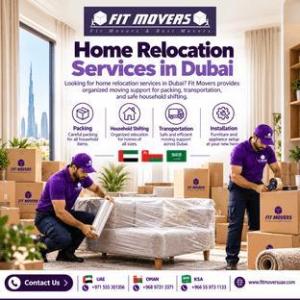 Fit Movers provides organized home relocation services in Dubai f