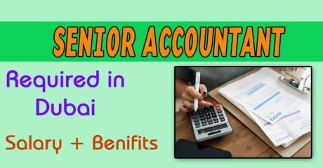 Senior Accountant Required in Dubai