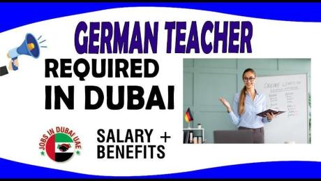 German Teacher Required in Dubai -