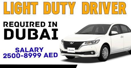 Light Duty Driver Required in Dubai