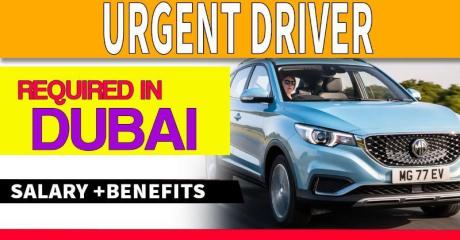 Urgent Driver Required in Dubai