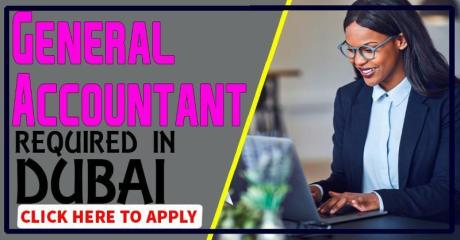 General Accountant Required in Dubai