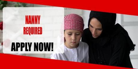 NANNY REQUIRED IN DUBAI
