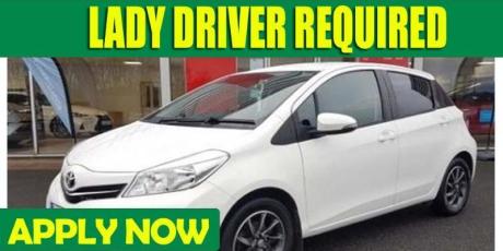 LADY DRIVER REQUIRED