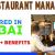 Restaurant Manager Required in Dubai