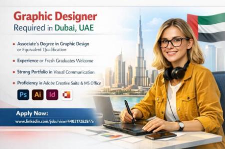 Graphic Designer Required in Dubai