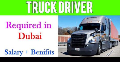 Truck Driver Required in Dubai