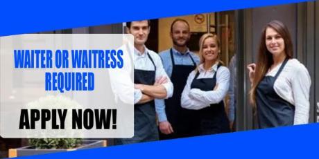WAITER OR WAITRESS REQUIRED IN DUBAI