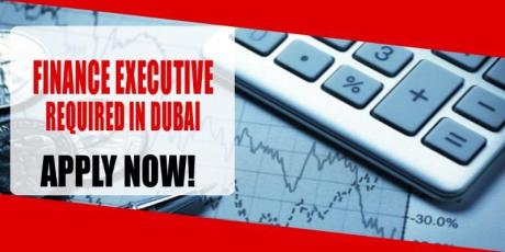 FINANCE EXECUTIVE REQUIRED IN DUBAI