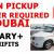 3 TON PICKUP DRIVER REQUIRED IN DUBAI