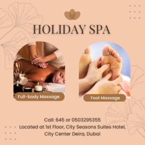 Holiday Spa Massage 07 18 25