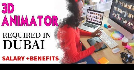3D-Animator Required in Dubai