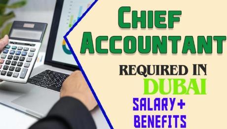 Chief Accountant Required in Dubai