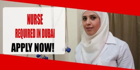 NURSE REQUIRED IN DUBAI