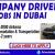 COMPANY DRIVER JOBS IN DUBAI