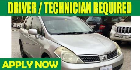 DRIVER / TECHNICIAN REQUIRED