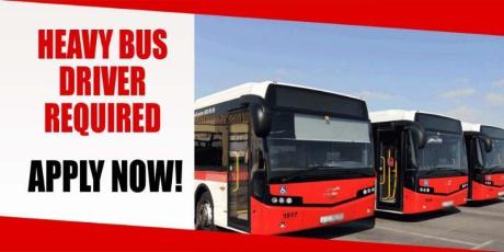HEAVY BUS DRIVER REQUIRED
