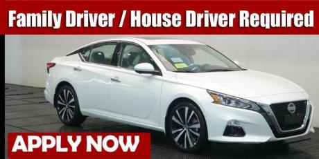 Family Driver / House Driver Required